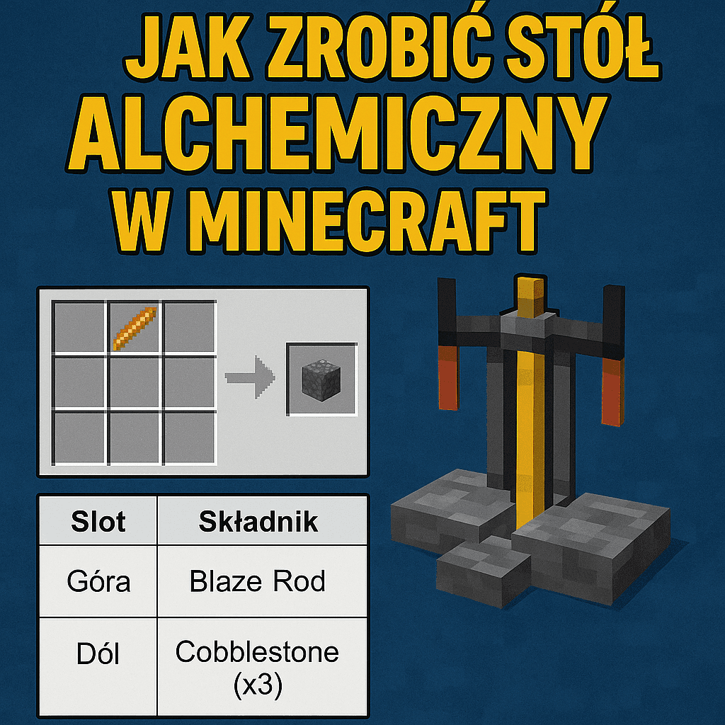 Jak Zrobi St Alchemiczny W Minecraft Poradnik Krok Po Kroku